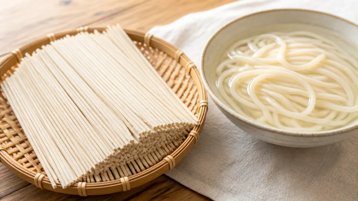 なぜ3倍になるのか|水分13.5gという乾麺の正体の解説画像