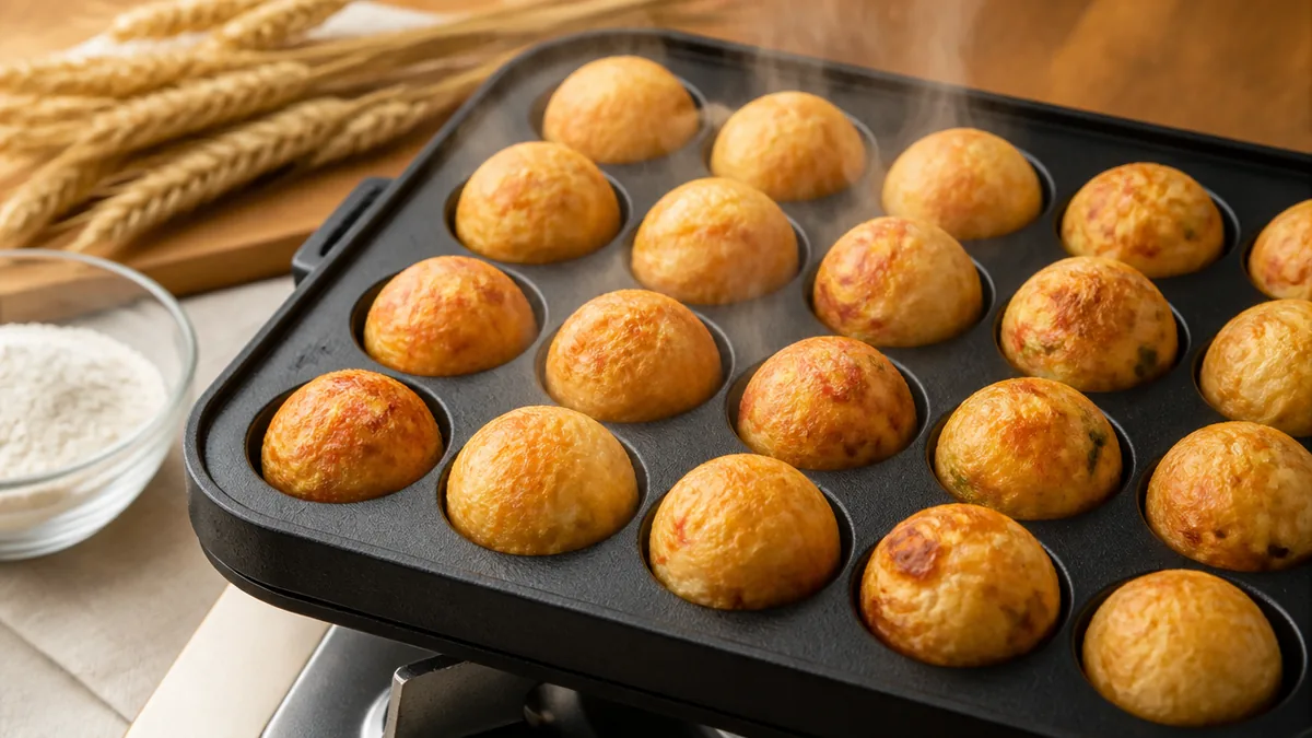 たこ焼き温度が200℃前後に落ち着く理由の解説画像