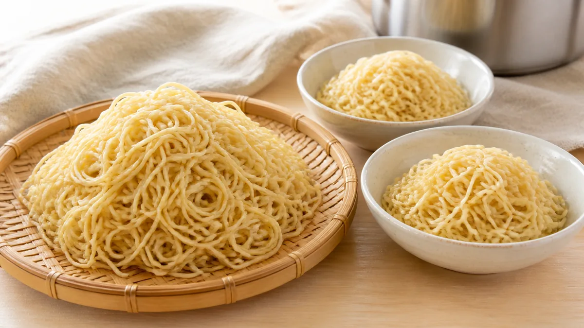 ラーメン300gは何人前?答えは約2〜2.5人前の解説画像