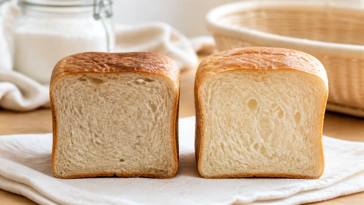 パンの生焼けとしっとりの違いは中心96℃で決まる｜べたつく断面の見分け方のアイキャッチ画像