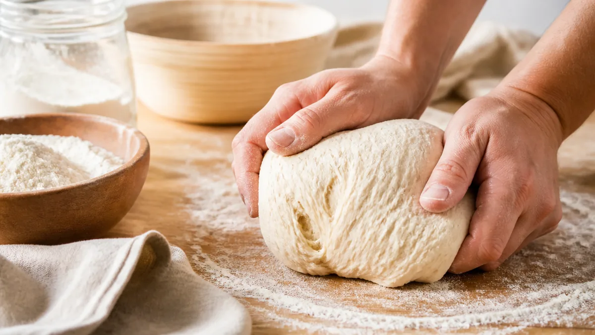 生地をこねる工程で決まるのは「膨らむ力の上限」の解説画像