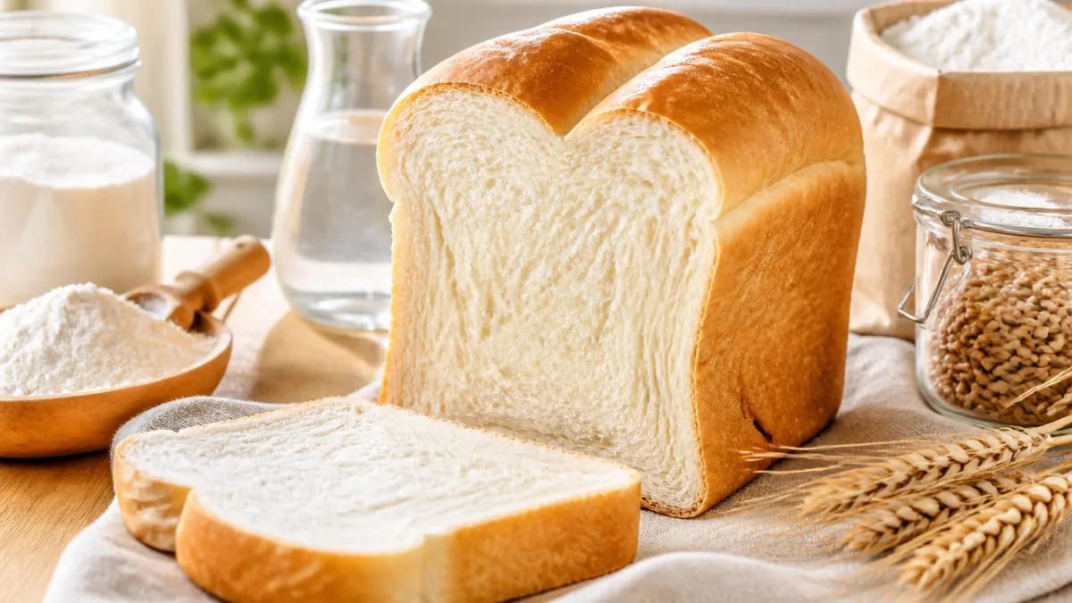 湯種食パンは沸騰湯と粉の20%で決まる｜61.5℃まで下がるともちもちにならない理由のアイキャッチ画像