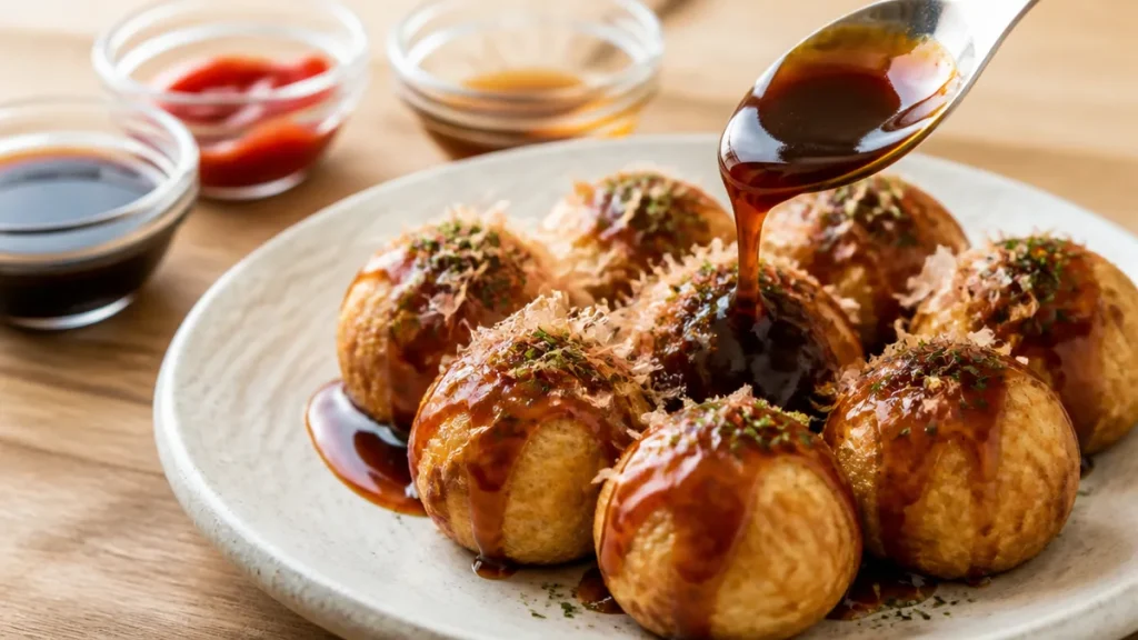 たこ焼きのソースレシピは混ぜるだけ5分｜ウスター3対ケチャップ1とめんつゆで作る理屈のアイキャッチ画像