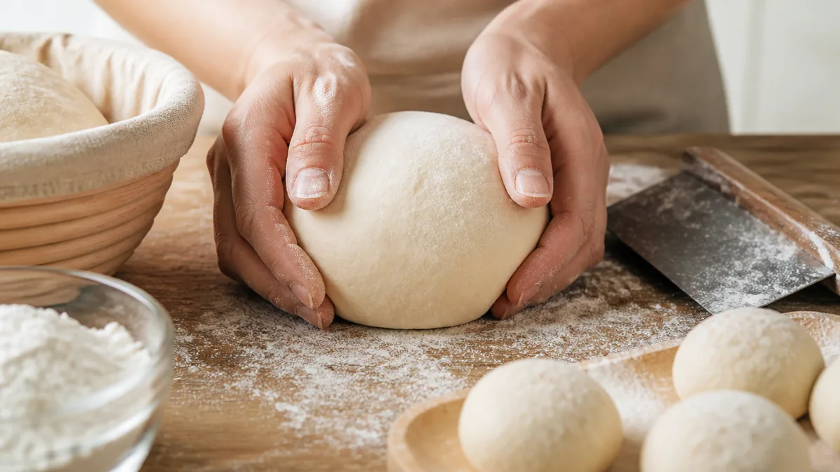 パンの成形は「表面の張り」で決まる｜ベンチタイム15～30分と5つの形の理屈のアイキャッチ画像